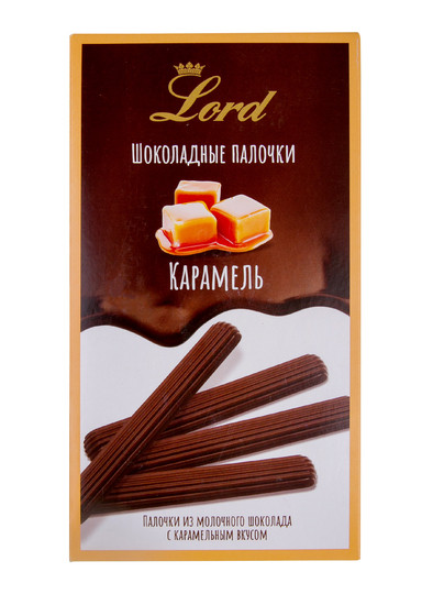 №1 Палочки из молочного шоколада с карамельным вкусом, 80 гр в Видном